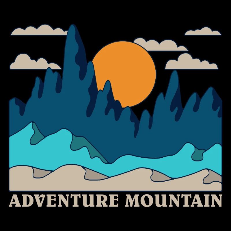 Graphique Adventure Mountain