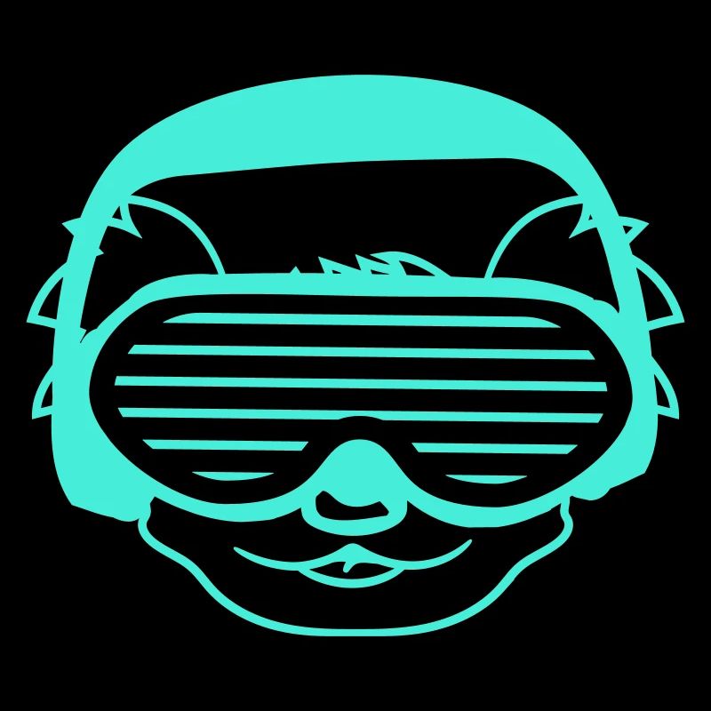 DJ Koala Bear Head Visage d’ours Koala australien