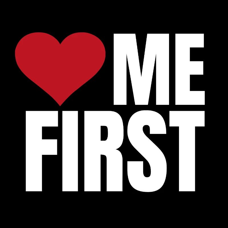 me first red and white