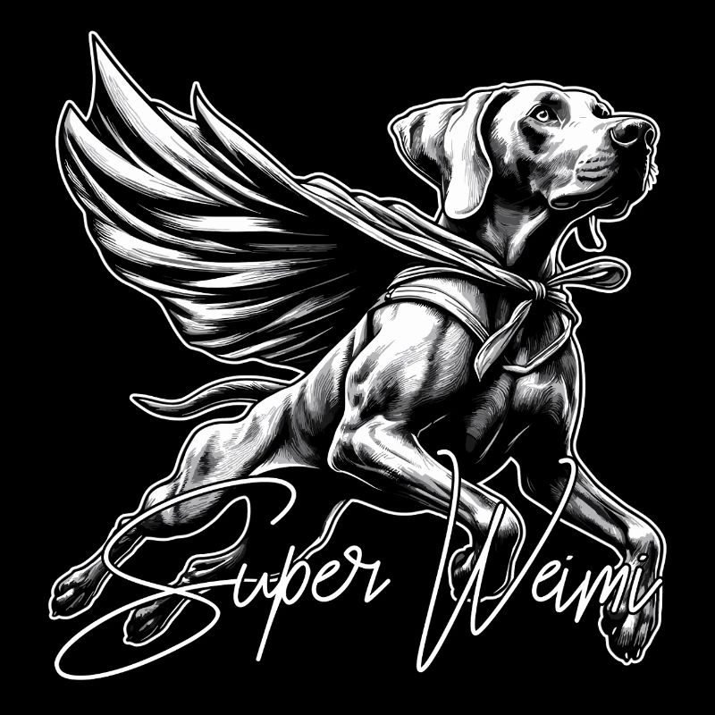 Super Dog Weimaraner Weimi Cape Cape Gift