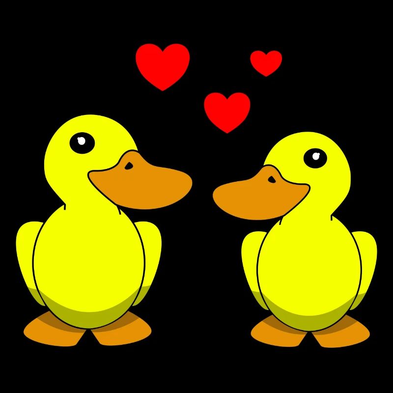 Ducks Valentine's Day
