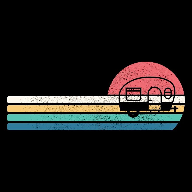 Camper Motorhome Vintage Retro Camping