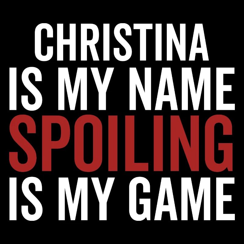 Christina est mon nom Spoiling est mon jeu