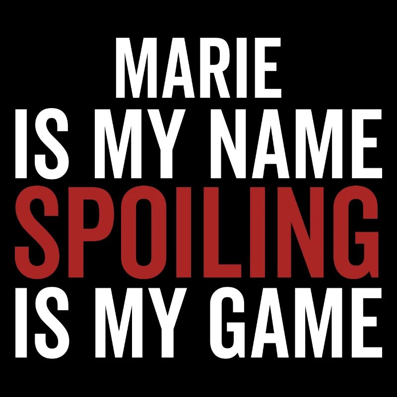 Marie est mon nom Spoiling est mon jeu