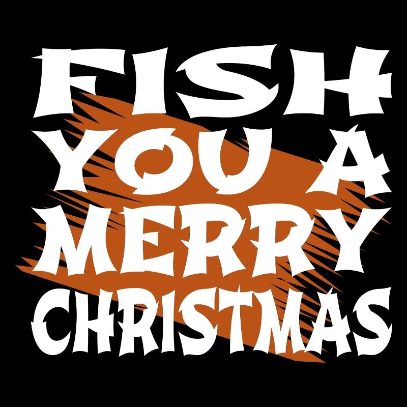 achigan pêche queue de fée présent idée humour animal