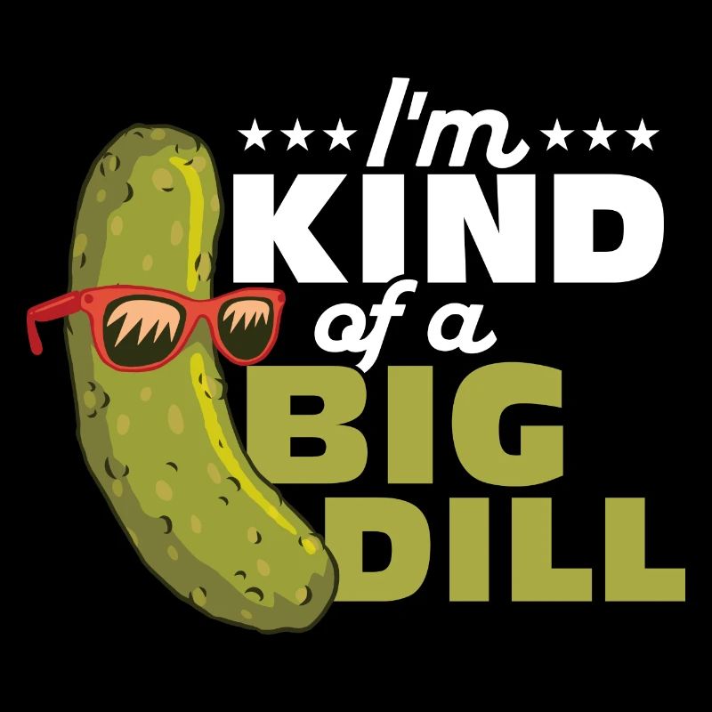 Je suis un peu un gros cornichon au concombre à l’aneth