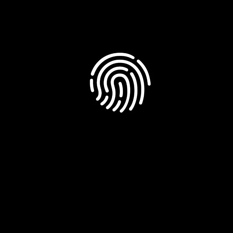 Touch ID symbol