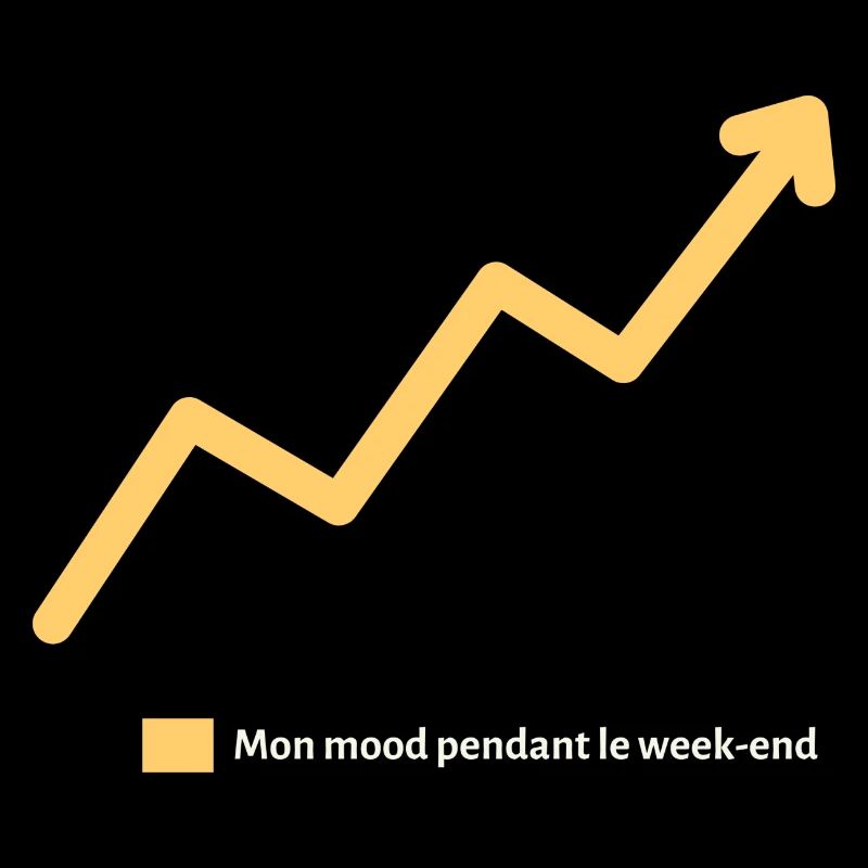 Mood Weekend - Cadeau Courbe Augmentée