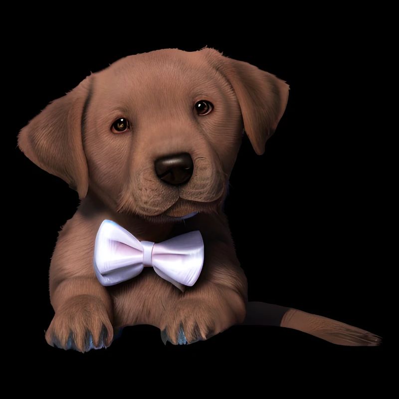 Labrador propriétaire chiot Labrador Retriever