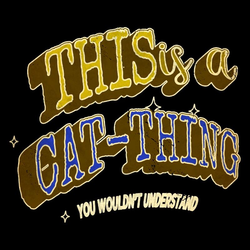 present idea statement gift animal pet cat humor