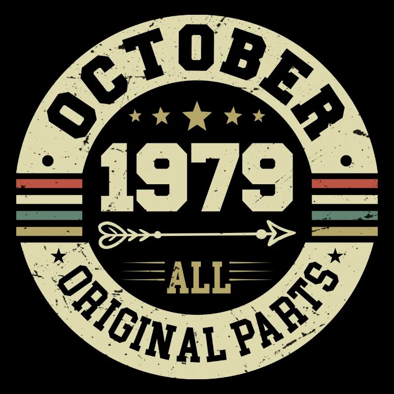 Legendary since October 1979 Birthday October 1979