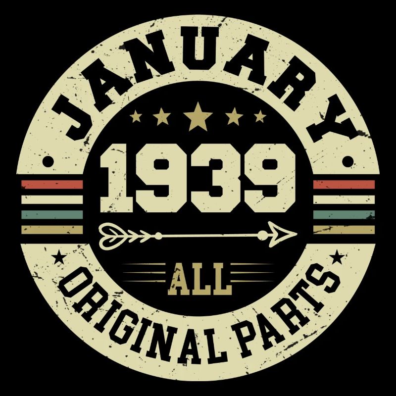 Janvier 1939 - Anniversaire en janvier 1939