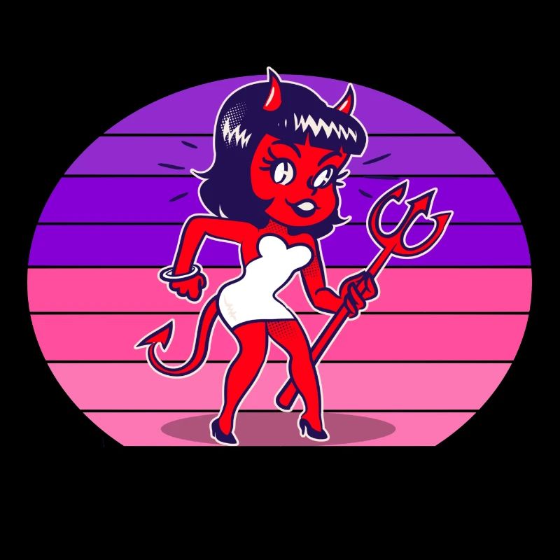 Devil Woman Sunset