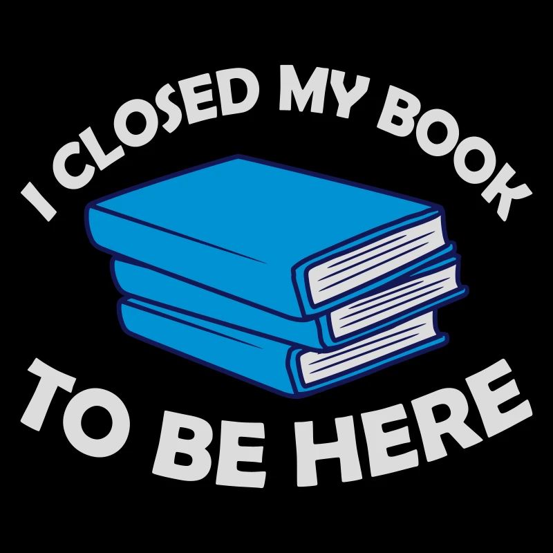 I closed my book