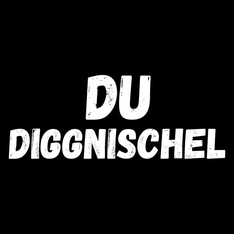 Du Dickkopf auf sächsisch