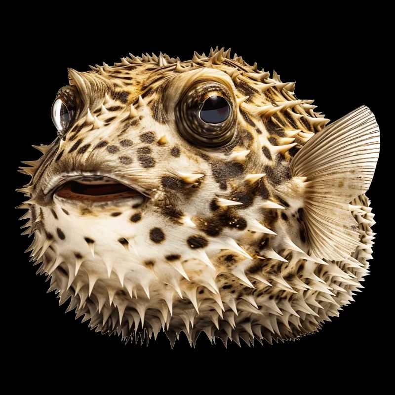 The pufferfish has a unique defense