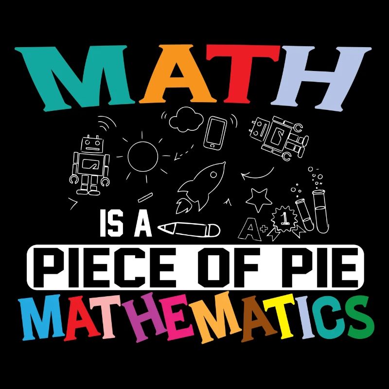 Math is a piece of Pi Mathmatics, Pi-Day Mathefan