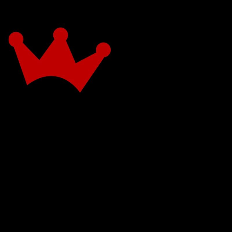 King mit Krone