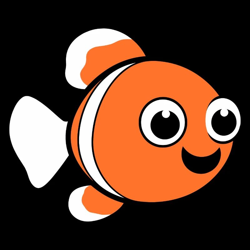 Humor Kleiner Clownfisch
