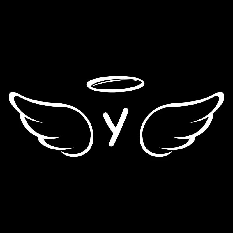 Lettre y ailes d’ange