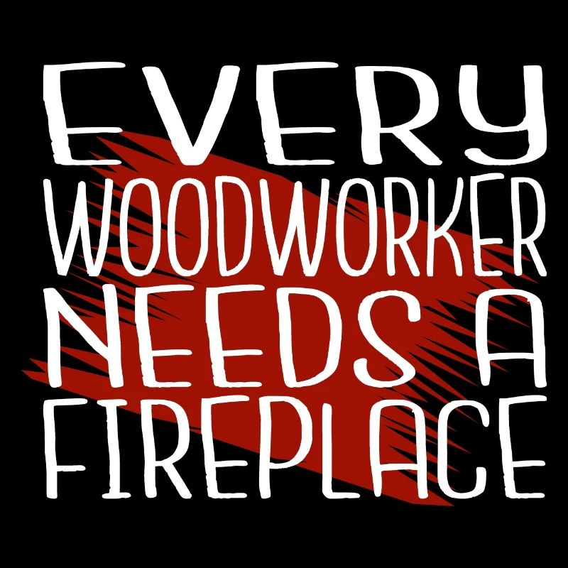 Woodworker Fun Forestry Union T-shirts de charpentier