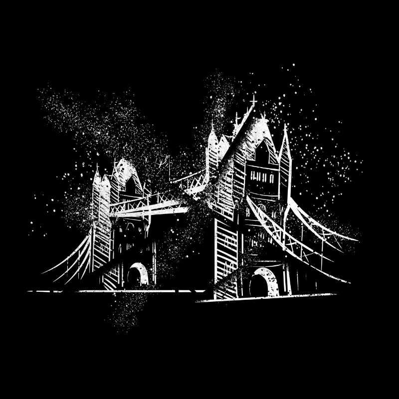 Londres Angleterre Royaume-Uni City Skyline Grunge Splash