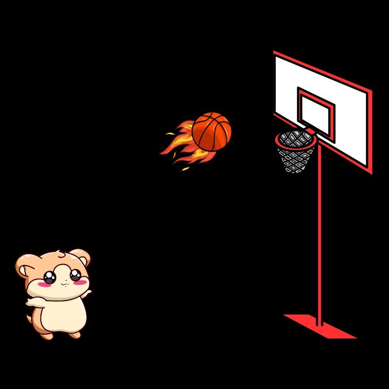 Hamster de basket-ball