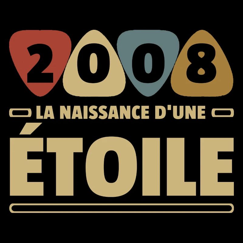 année de naissance 2008 / anniversaire année 2008