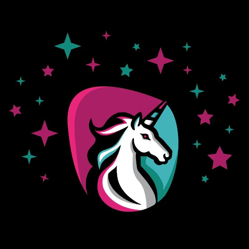 Modernes magisches Einhorn