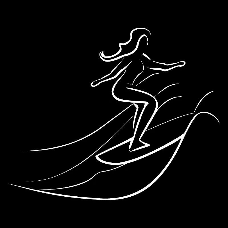 Surfer Surfing Surfing Holiday Gift