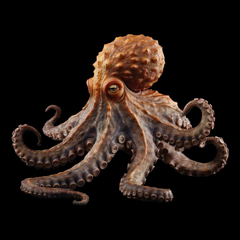 Kraken können Farbe und Textur ändern