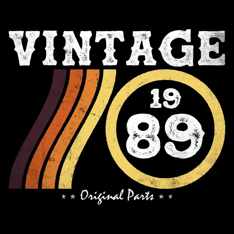 Vintage 1989 Édition Limitée Classique Rétro 35