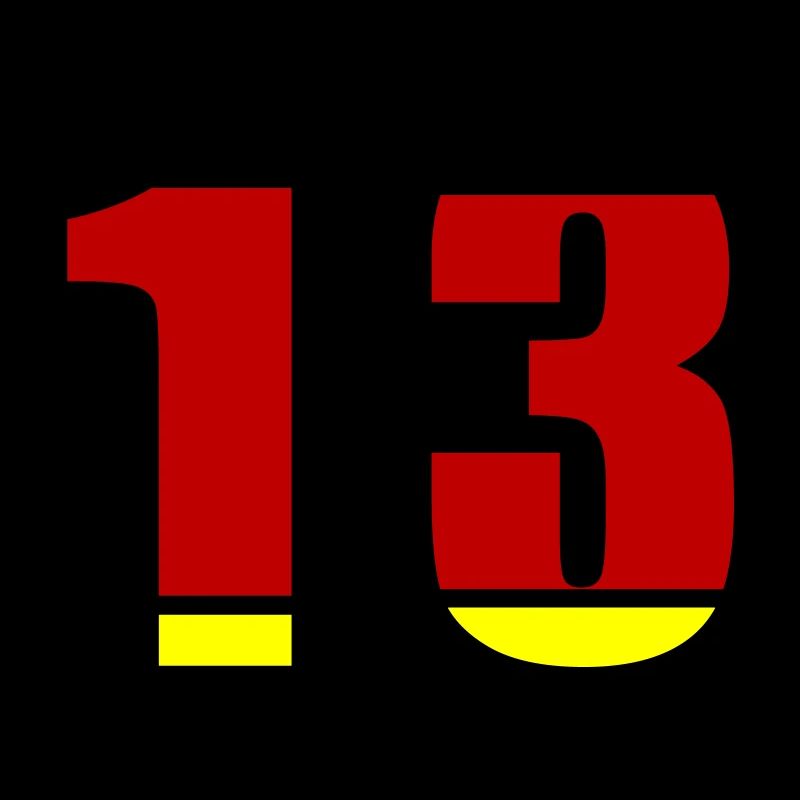 13 Nummer Deutschland Trikot