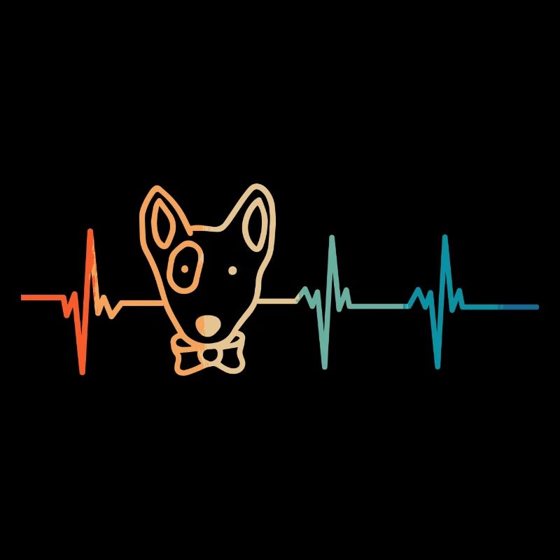 Bull Terrier heartbeat