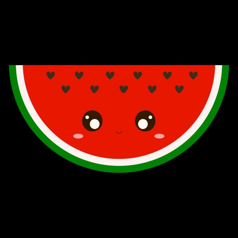 Kawaii Wassermelone