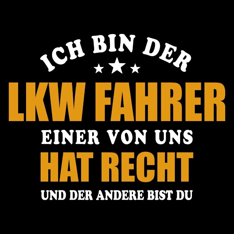 Ich bin der LKW Fahrer - einer von uns hat Recht