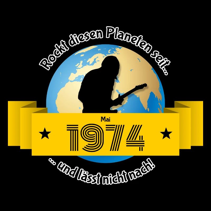 50th Birthday Rocks This Planet Since 05/1974
