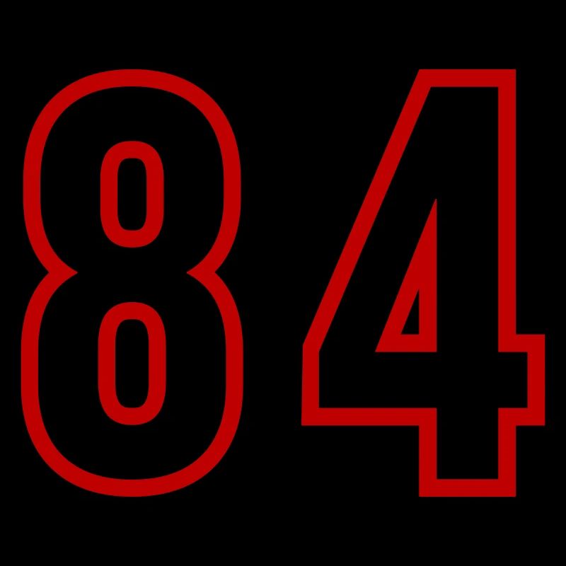 84 Number Years Jersey