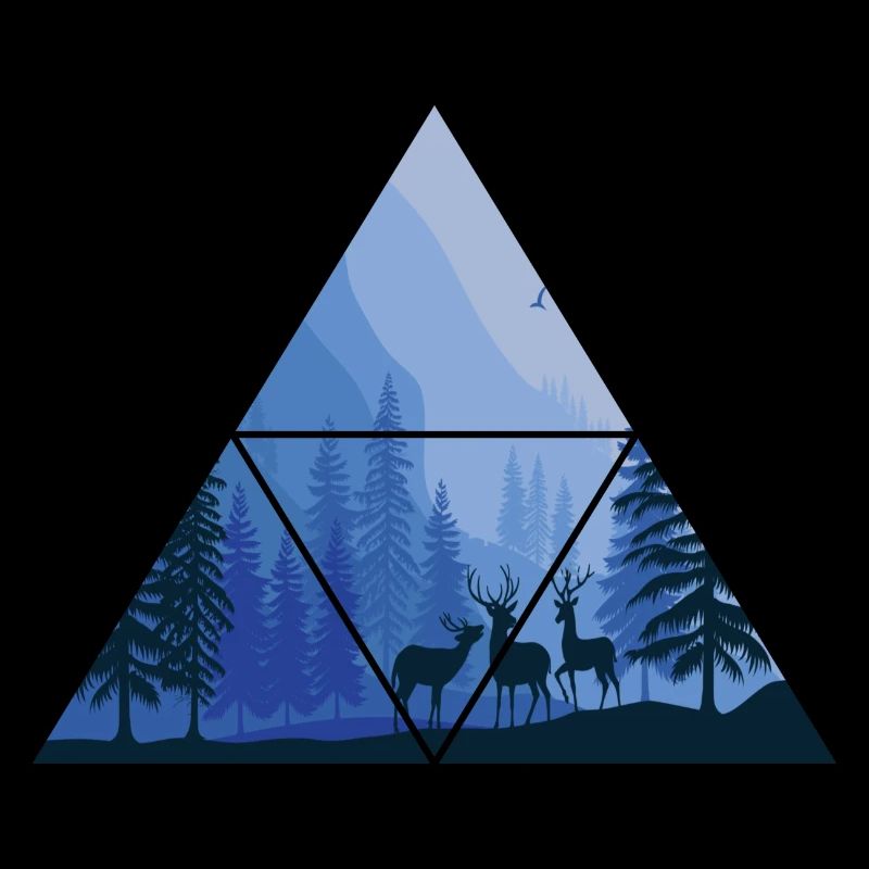 Conservation de la nature Triangle Forêt Arbres