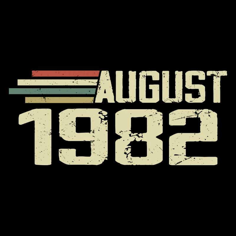 Geboren August 1982 Jubiläum August 1982 Jahrgang