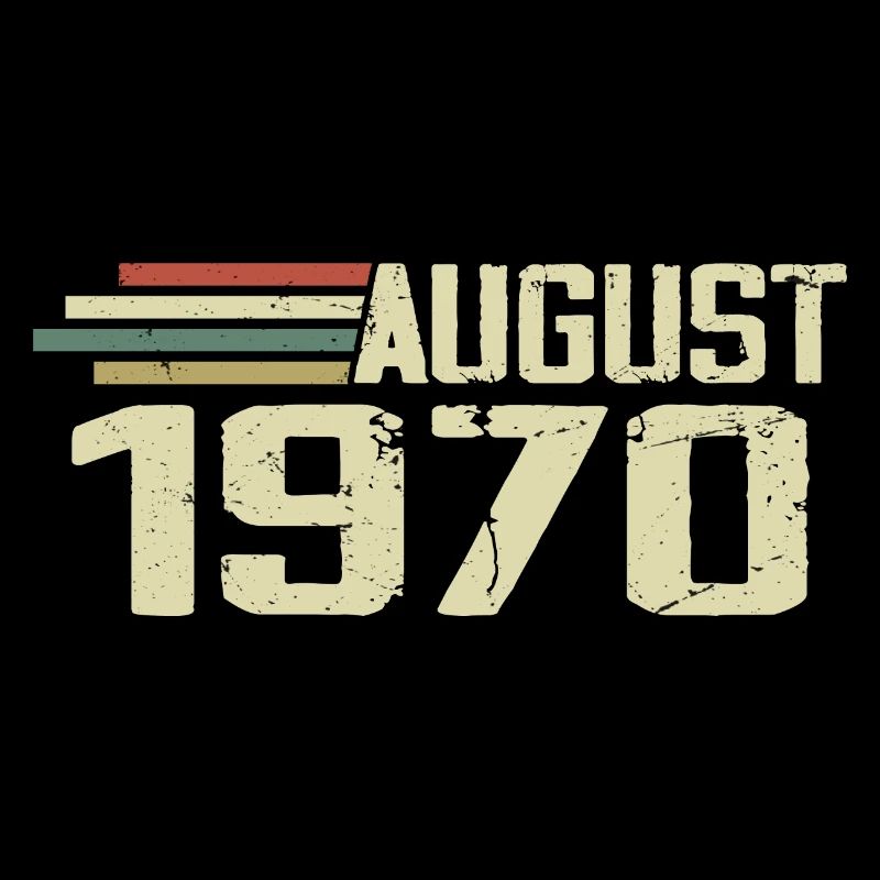 Born August 1970 Anniversary August 1970 Year