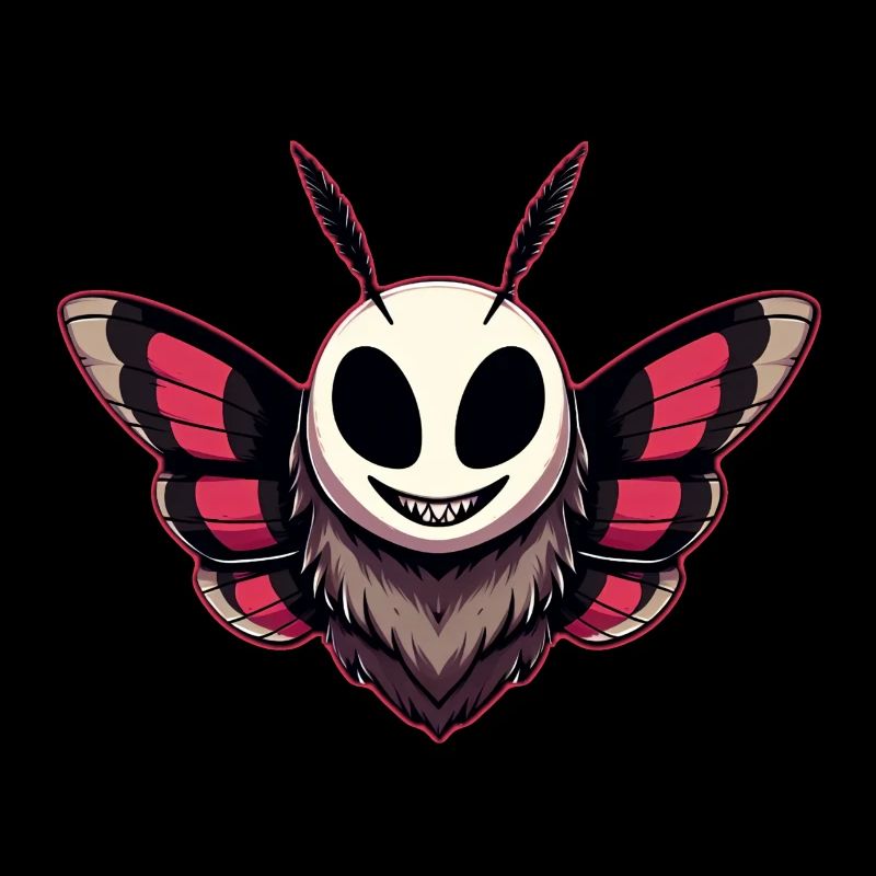 Böse Motte - Mothman Cryptid