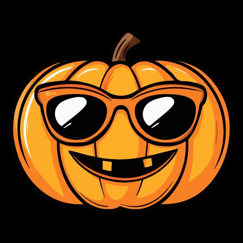 Kürbis Halloween Herbst Cool