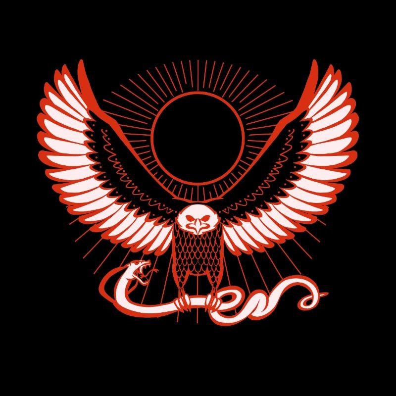 Adler und Schlange (V3)