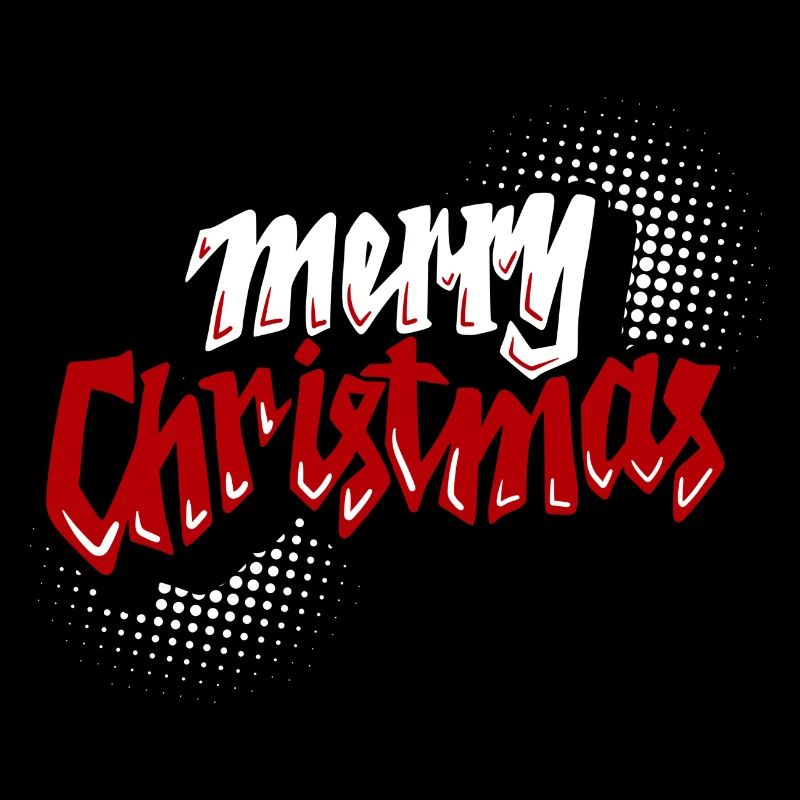 Merry Christmas Retro Script