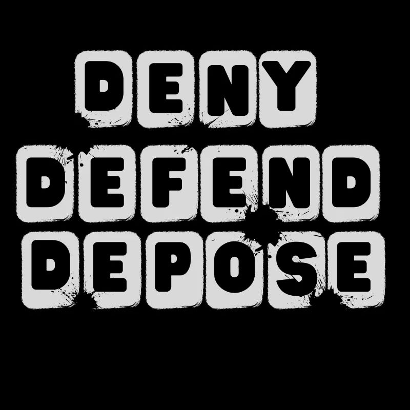 DENY DEFEND DEPOSE