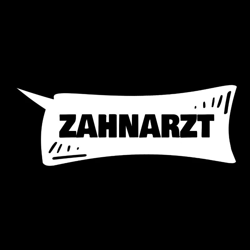 Sprechblase Zahnarzt