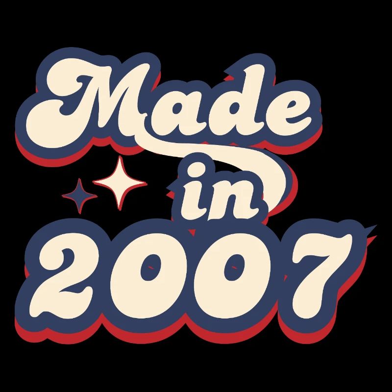 Made in 2007 retro