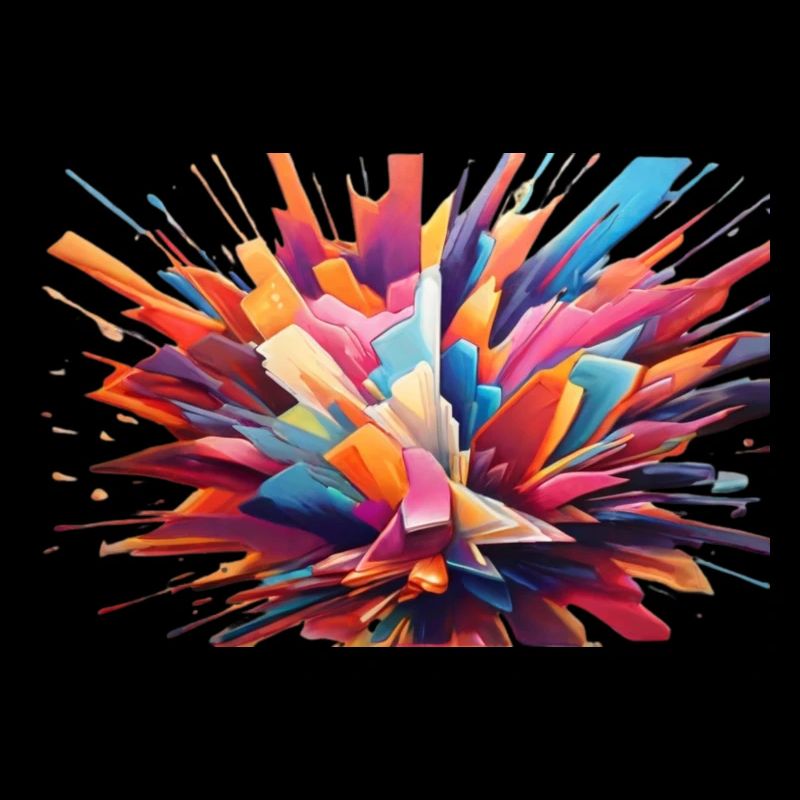 Eine Explosion der Farben