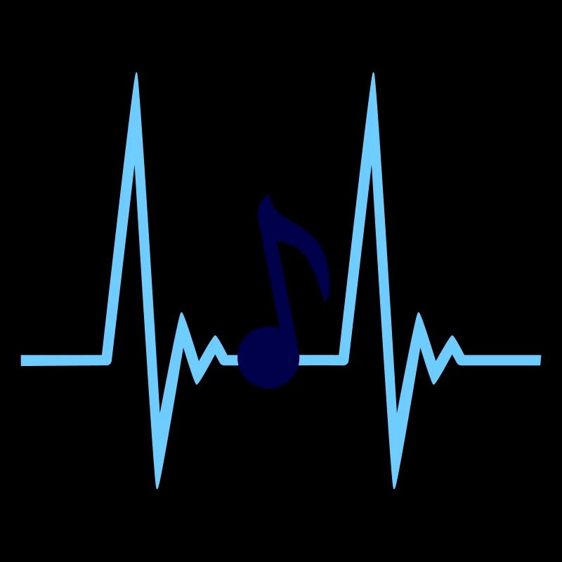 Music Music Note Pulse Frequency Note Heartbeat